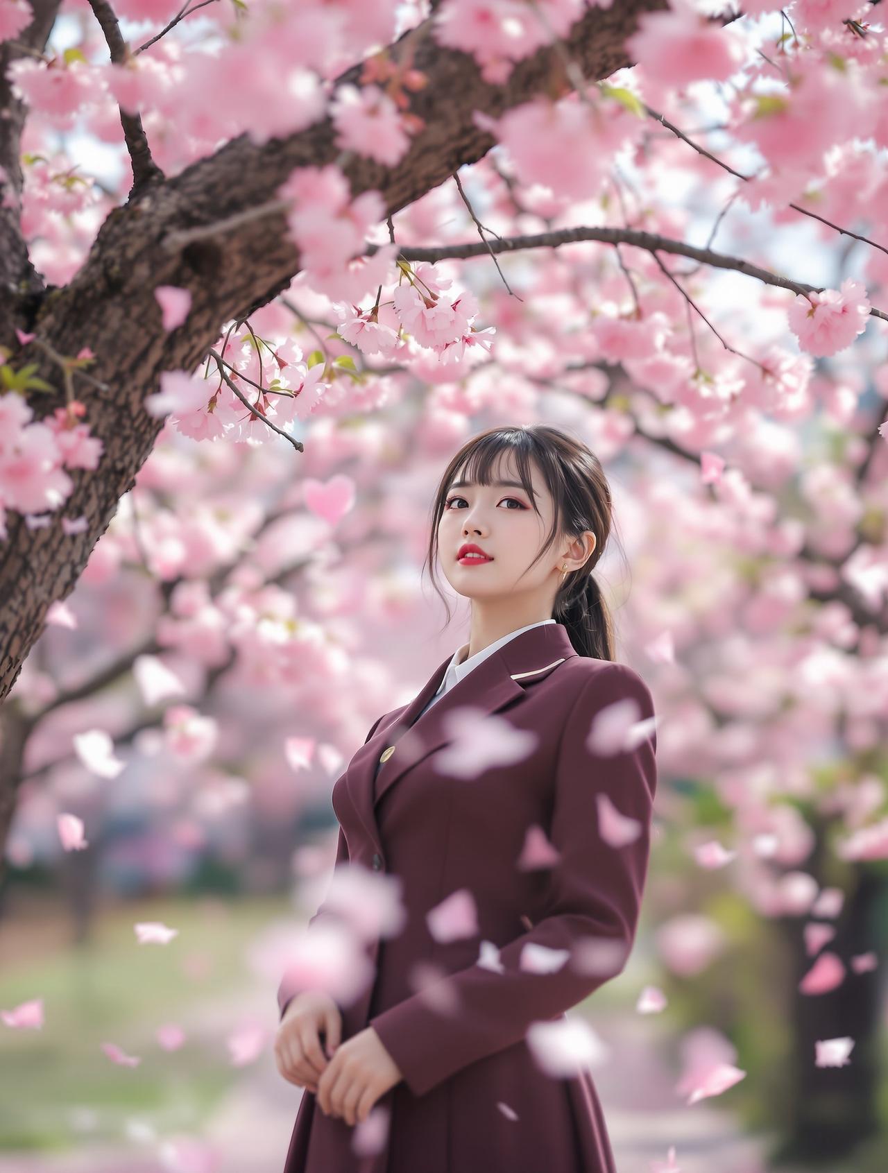 樱花树下 - 沈梦蝶 - cos图写真作品