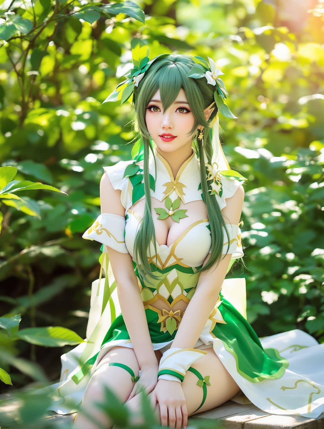 原神·纳西妲 - 李沐晴 - cos图COSPLAY写真作品