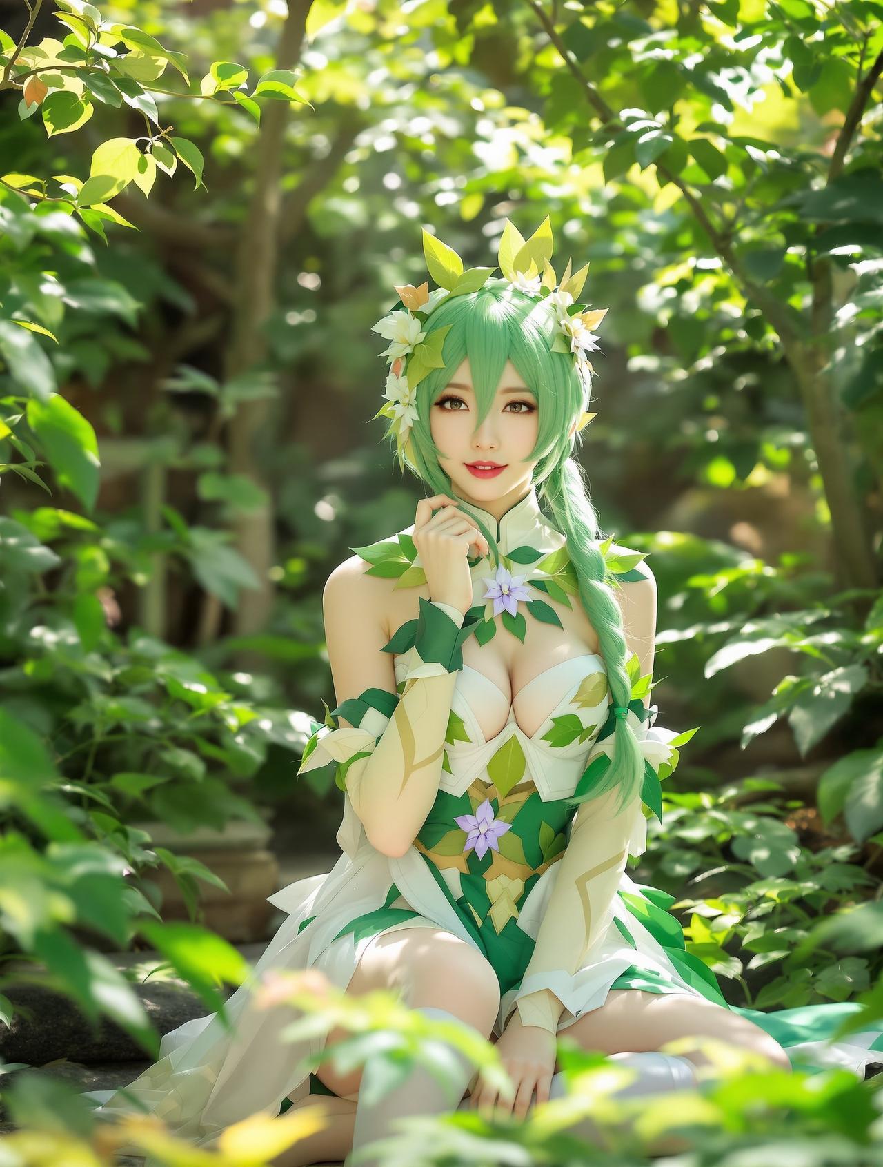 原神·纳西妲 - 李沐晴 - cos图COSPLAY写真