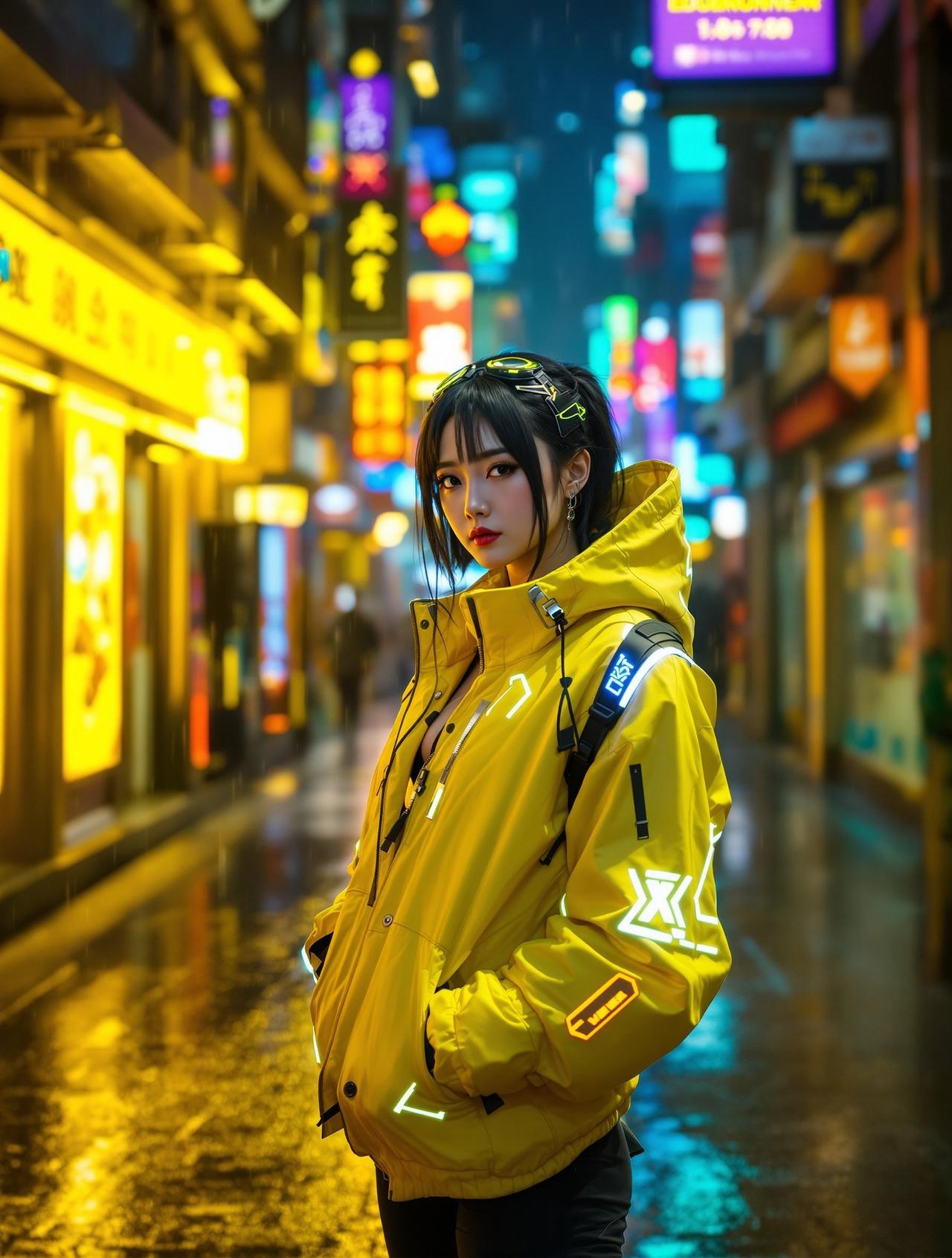 赛博朋克·露西 - 何欣怡 - cos图COSPLAY写真作品